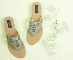 Zardosi work wedges