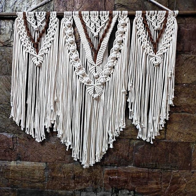 Macramè wall hanging