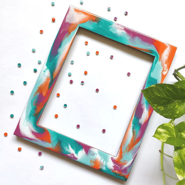 Colour Burst Photo Frame