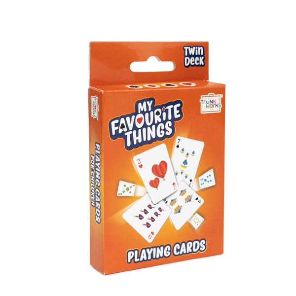 My Favourite Things Playing Cards for Children