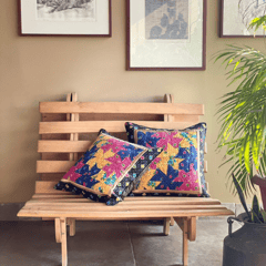 Tessellating Flowers Cushion