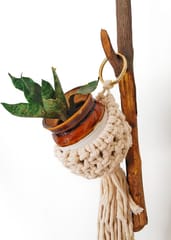 Nest Style Macramé Pot Holder