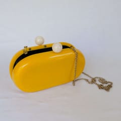 Yellow Stone Clutch