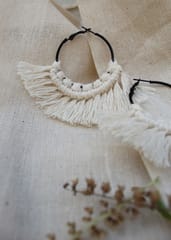 Boho Tassel Hoop Earrings