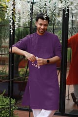 Linen Tucks Kurta