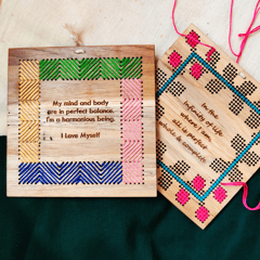 Affirmation Stitch Kit