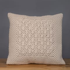 Diamond Hand-Knotted Cushion Cover (Single pc)