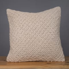 Jewel Hand-Knotted Cushion Cover (Single pc)