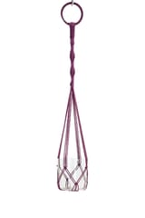 Meander Hand-Knotted Plant Hanger