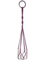 Meander Hand-Knotted Plant Hanger