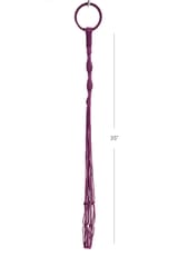 Meander Hand-Knotted Plant Hanger