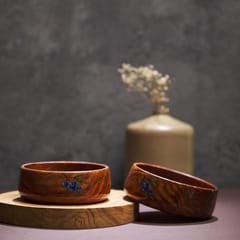 Hand Painted Wooden Bowls