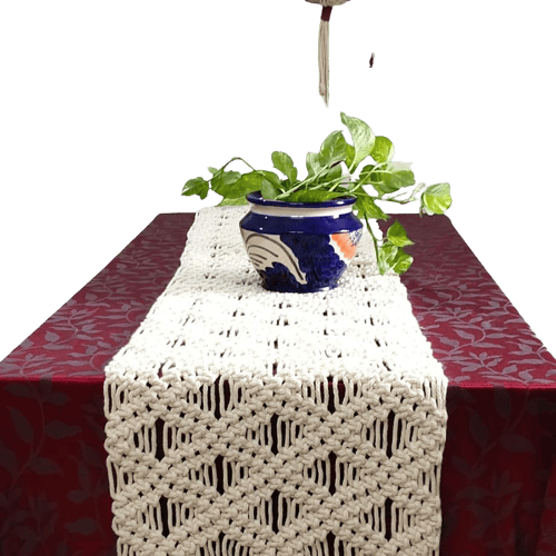 Macrame  table runner