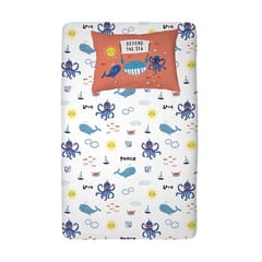 Sea World Antibacterial Bedsheet