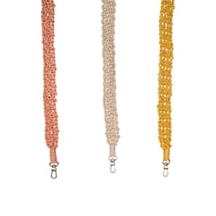 Classic wide Hand-Knotted Bag Straps
