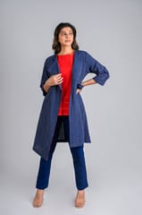 Belted Asymmetric Jacket