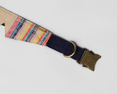 Handloom Cotton Premium Dog Collar