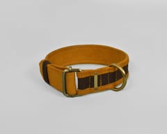 Matching Set Corduroy Dog Collar with Bond Band For Human