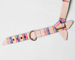 Handloom Cotton Party Bowtie Dog Collar - Playful