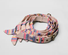 Handloom Cotton Party Bowtie Dog Collar - Playful