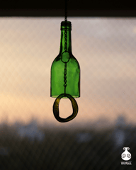 Wine Bottle Windchime