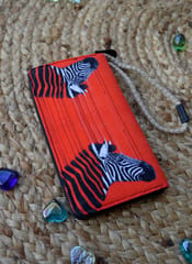 Bleeding Zebra Ladies Wallet