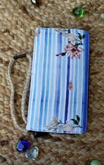 Blue Stripes Ladies Wallet