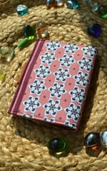 Pink Flourite Passport Cover