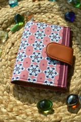 Pink Flourite Passport Cover