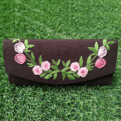 Sunglass Case - Veil of Flowers