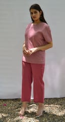 Bias, continuous sleeved Tunic