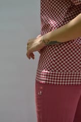 Bias, continuous sleeved Tunic