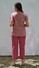Bias, continuous sleeved Tunic