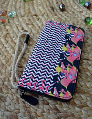 Zig-Zag Flamingo Ladies Wallet