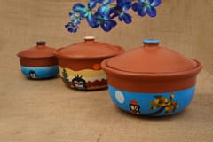 Terracotta Serving Bowl Set