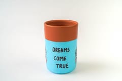 Terracotta Glass Filled with your Dreams