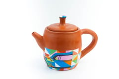Terracotta Kettle - Brewed Chai in Retro Style