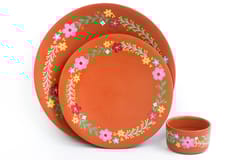Serenity Terracotta Dinner Set