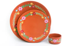 Serenity Terracotta Dinner Set