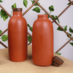 Terracotta Small Bottle