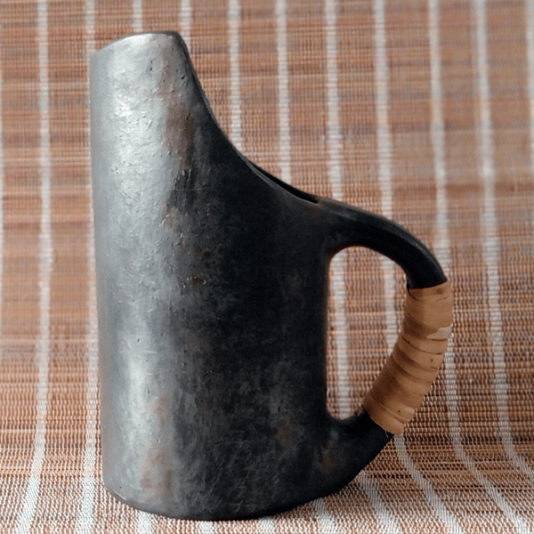 Longpi Black Pottery Jug