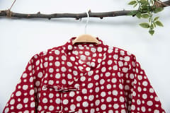 Oriental Polka Dots Kurta