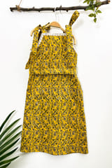 Sunshine tie-up shoulders dress