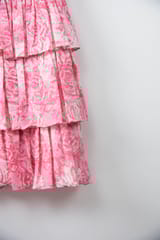 Cotton Candy tiered dress