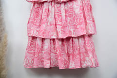 Cotton Candy tiered dress