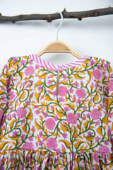 Mehek floral kurta with sharara