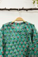 Asymmetrical front kurta