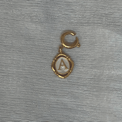 Linked Loop Bracelet with Charms