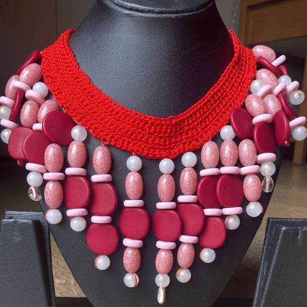 Tribal Beaded Necklace