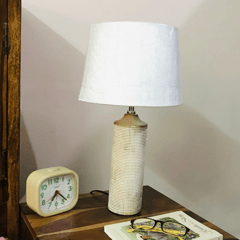 Cylinder White Lamp